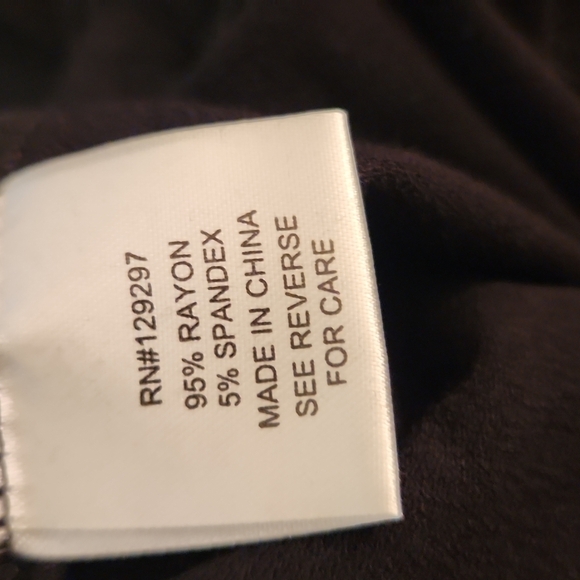 Iman Black Cap Sleeve Top  Size S - Picture 7 of 7